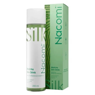 Nacomi Matcha Skin Drink, normalisierende Essenz, 200 ml