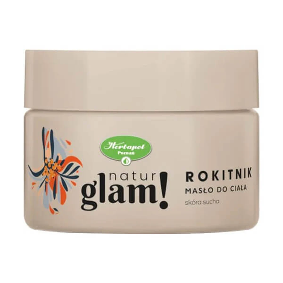 Natur Glam!, Körperbutter, Sanddorn, 300 ml