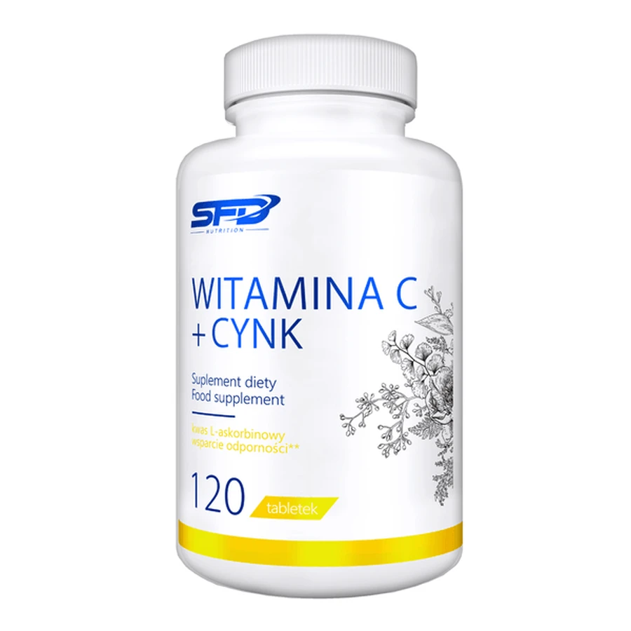 SFD Vitamin C+Cync, tablets, 120 pcs.