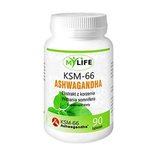 My Life, KSM-66 Ashwagandha, tablets, 90 pcs.