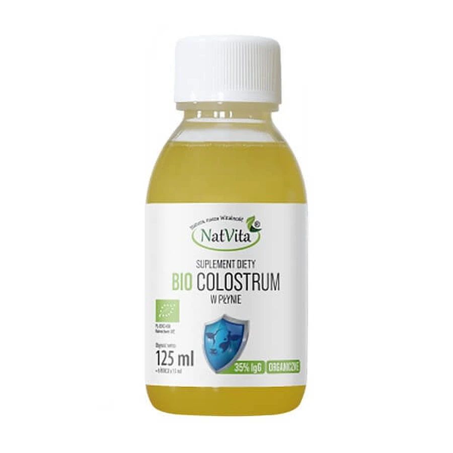 NatVita Bio Colostrum, liquid, 125 ml