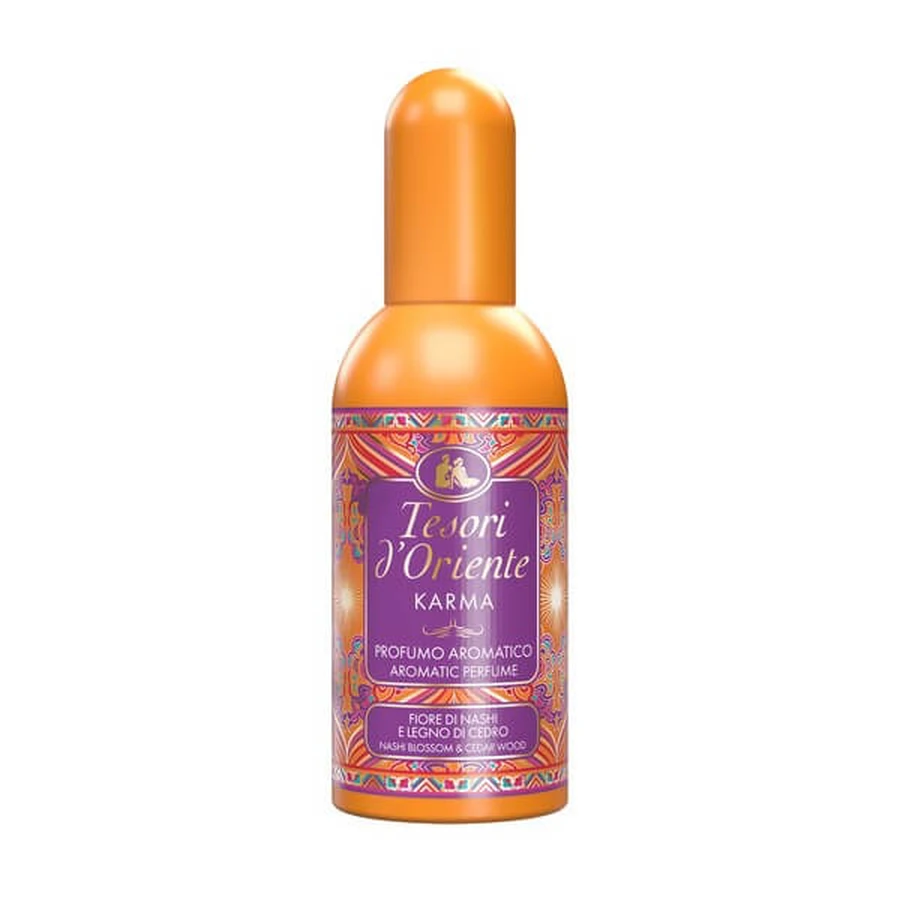 Tesori d'Oriente, Agua de Colonia, Karma, Flor de Nashi y Cedro, 100 ml.