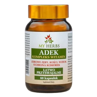 Bio Herbs ADEK Vitamin Complex, capsules, 60 pcs.
