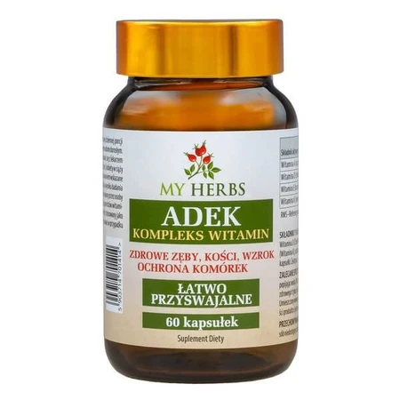 Bio Herbs ADEK Vitamin Complex, capsules, 60 pcs.