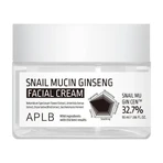 APLB Crema facial de mucina de caracol y ginseng, crema facial regeneradora con mucina de caracol y ginseng, 55 ml