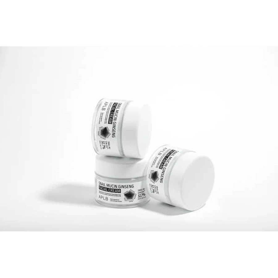 APLB Crema facial de mucina de caracol y ginseng, crema facial regeneradora con mucina de caracol y ginseng, 55 ml