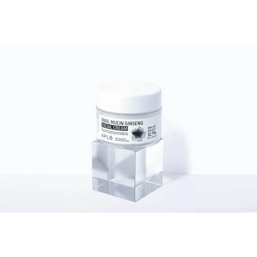 APLB Crema facial de mucina de caracol y ginseng, crema facial regeneradora con mucina de caracol y ginseng, 55 ml