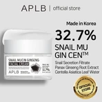 APLB Crema facial de mucina de caracol y ginseng, crema facial regeneradora con mucina de caracol y ginseng, 55 ml