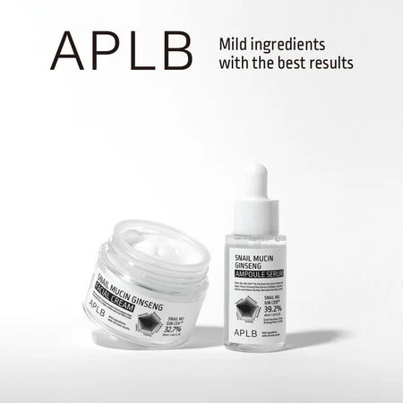 APLB Crema facial de mucina de caracol y ginseng, crema facial regeneradora con mucina de caracol y ginseng, 55 ml