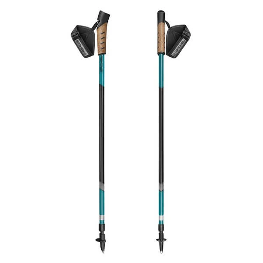 Spokey Peak Nordic Walking, Bastones telescópicos, azul, 2 uds.