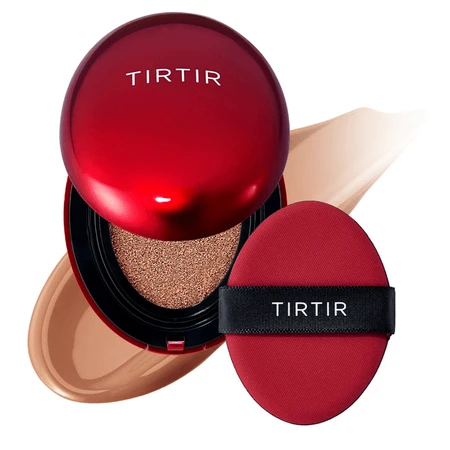 Tirtir, Mask Fit Red Cushion Mini, Gesichtsgrundierung, 34C Amber, 4,5 g