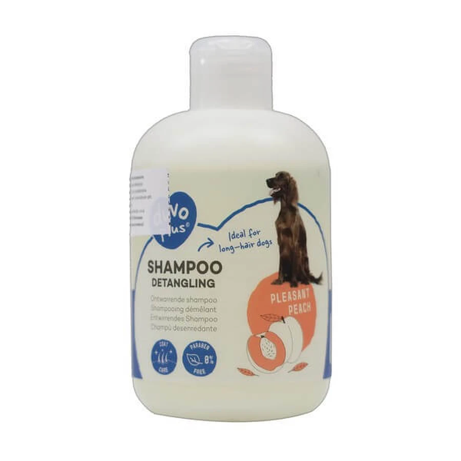 Duvoplus Easy Brushing Shampoo with Peach Extract for Dogs, 250 ml.