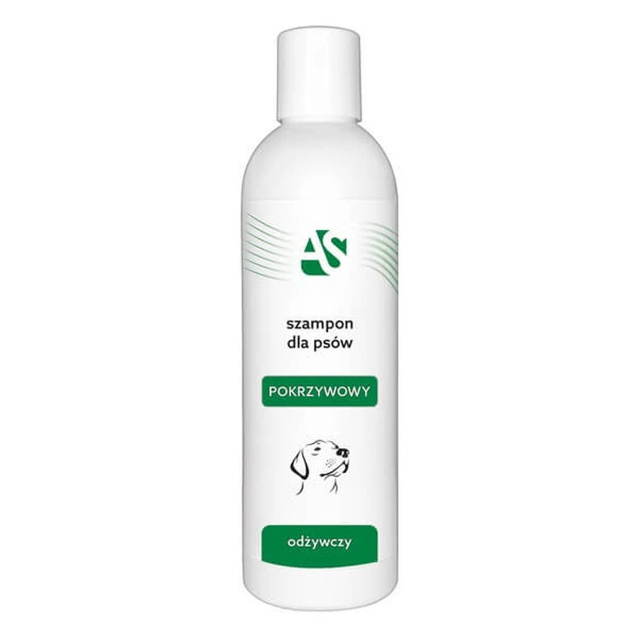 AS Shampooing nourrissant à l'ortie pour chiens, 250 ml
