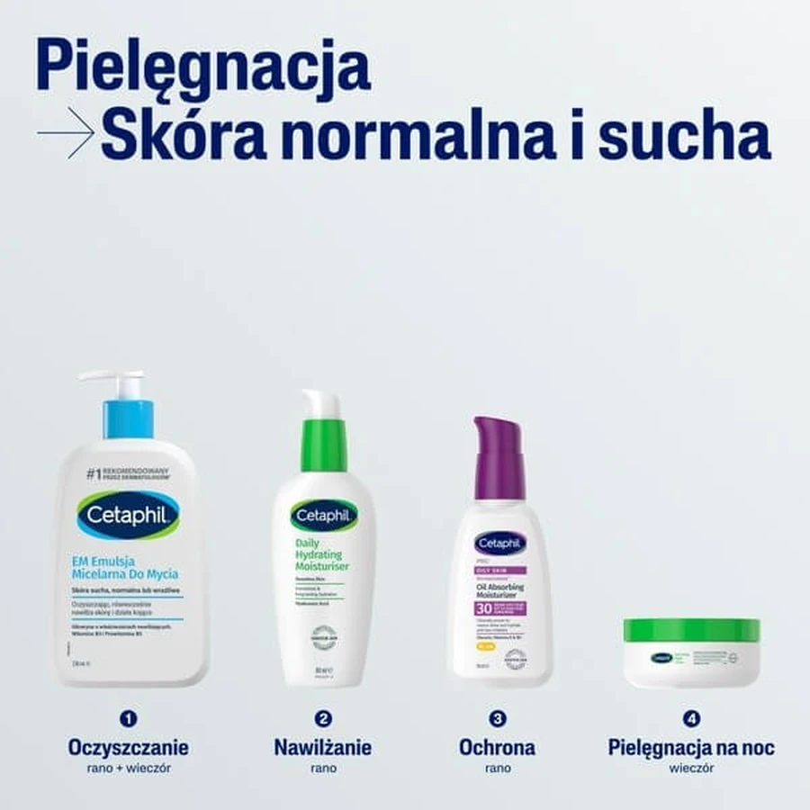 Cetaphil Hydraterende Nachtcrème, vochtinbrengende gezichtscrème, nachtcrème, 48 g