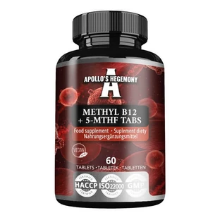 Apollo's Hegemony Methyl B12 + 5-MTHF Tabs, tablets, 60 pcs.