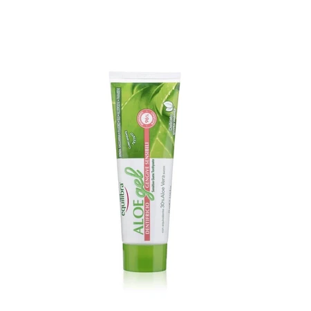Gel Aloe Dientes y Encías Sensibles, 75 ml, Equilibra
