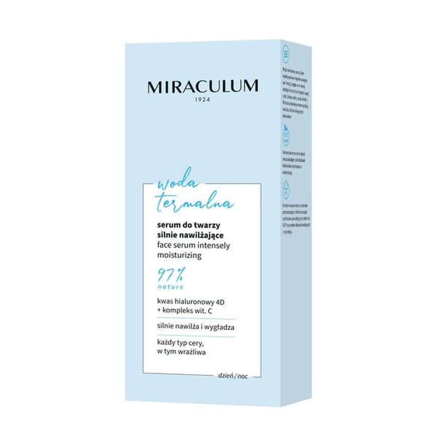 Miraculum Thermal Water, face serum strongly moisturizing, 30 ml