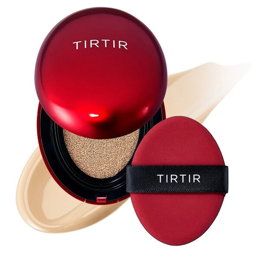 Tirtir Maske Fit Rot Kissen, Naural Elfenbein 21W, Kissen Stiftung, 18 g