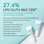 APLB Glutathion-Niacinamid-Augencreme, Augencreme mit Glutathion und Niacinamid, 20 ml