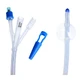 Outline, urological Foley&amp;#039;a catheter, three-way with plastic valve and contrast marker, CH 24/30 ml, 1 pc.