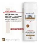 Pharmaceris H set, champú especializado estimulante del crecimiento capilar, 250 ml + tratamiento intensivo estimulante del crecimiento capilar, 125 ml