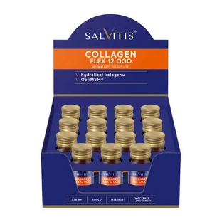 Kit Salvitis Collagen Flex 12000, lichid, 30 ml x 15 buc.