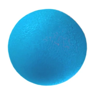 Qmed, gel rehabilitation exercise ball, blue, soft, 1 pc.