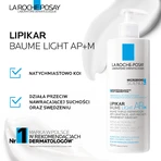 La Roche-Posay Lipikar Baume Light AP+M, lait corporel léger et régénérant, 400 ml