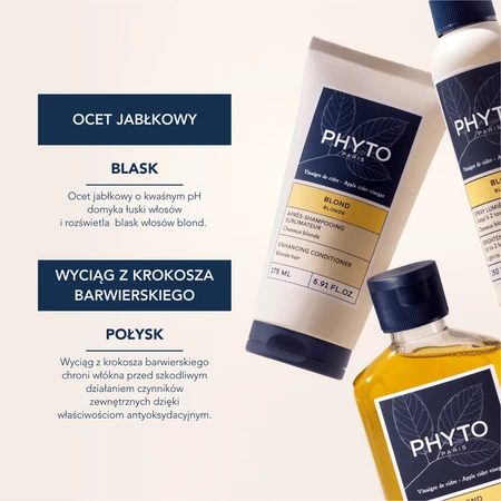 Phyto Blond, strengthening conditioner for blonde hair, 175 ml