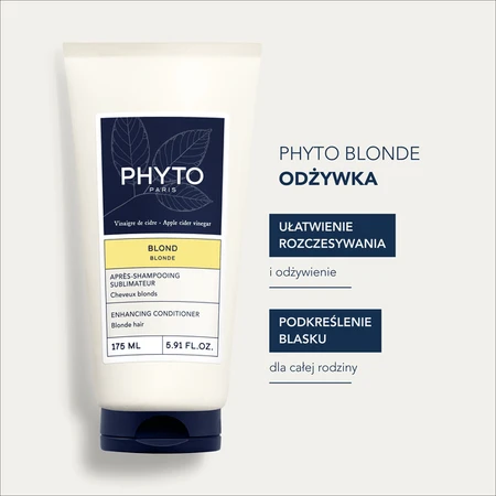 Phyto Blond, strengthening conditioner for blonde hair, 175 ml