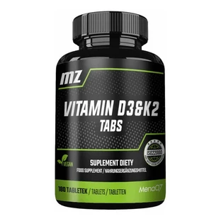 MZ Vitamin D3 &amp; K2 Tabs, tablets, 180 pcs.