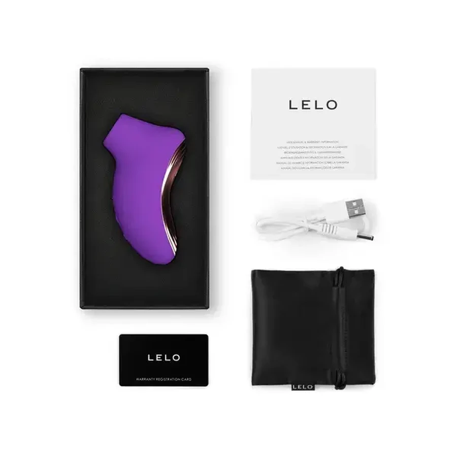 Lelo Sona 2 Travel Purple, stimulateur clitoridien sonique compact, 1 pc.