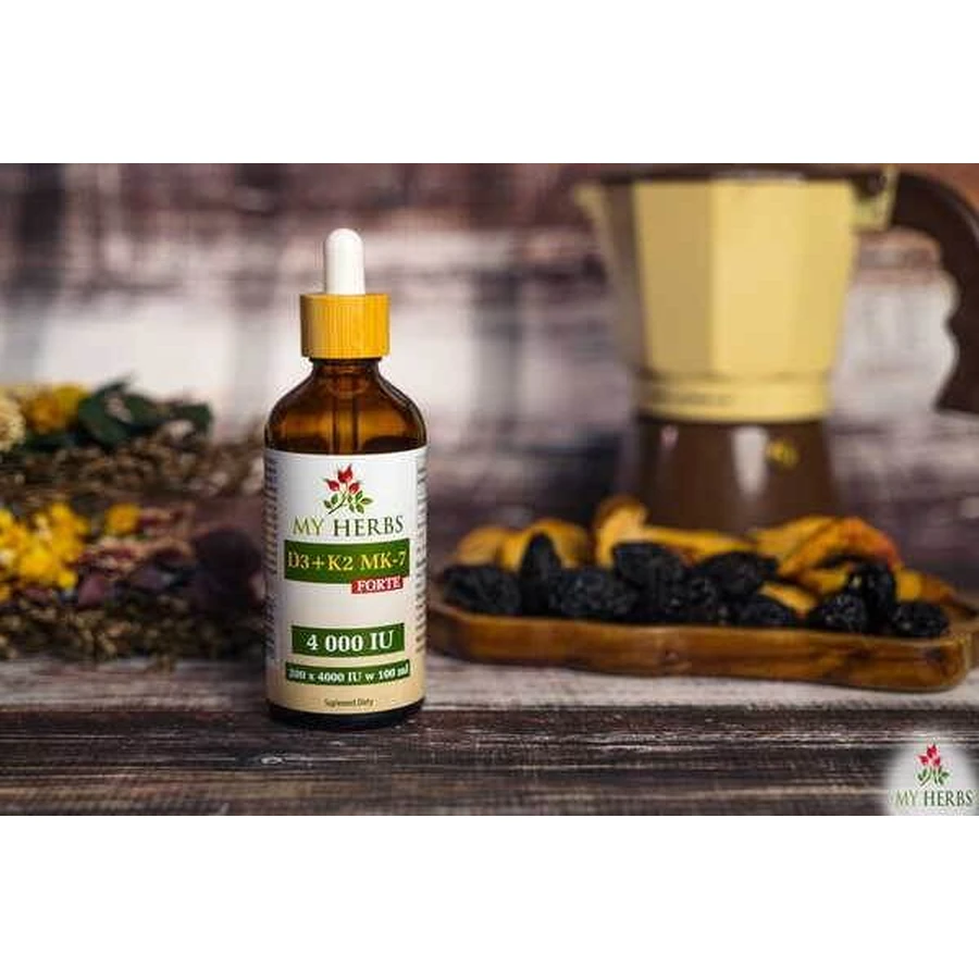 My Herbs D3 + K2 MK-7 Forrte, drops, 100 ml