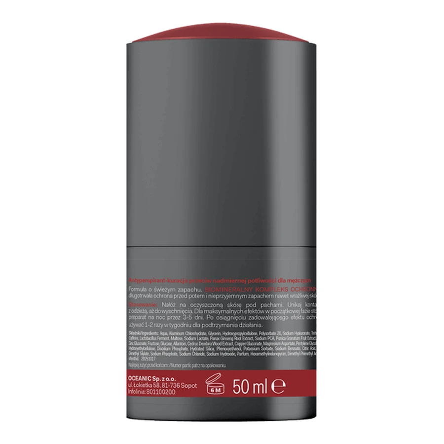 Aquaselin Forte Men, Antitranspirant gegen übermäßiges Schwitzen für Männer, 50 ml
