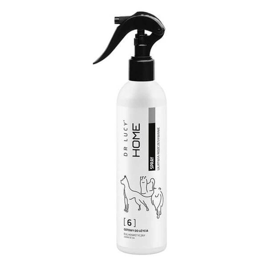 Dr. Lucy Home 6, spray to help comb your dog's coat, 250 ml