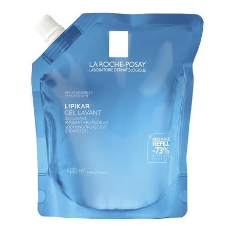 La Roche-Posay set, Lipikar Gel Lavant, cleansing gel, 400 ml + refill pack, 400 ml