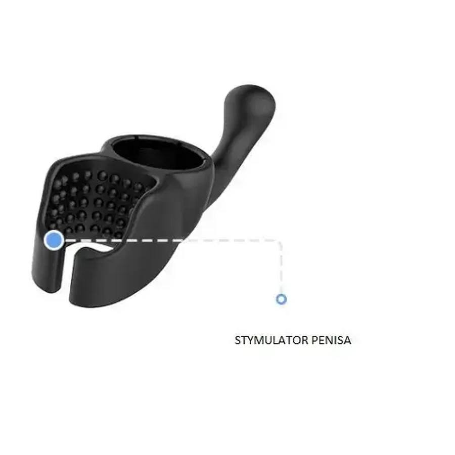 Lovense Domi Male Attachment, gorro masajeador, 1 ud.