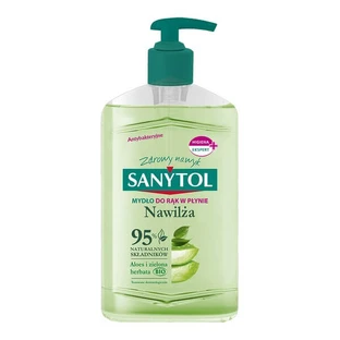 Sanytol, antibacterial hand soap, aloe vera and green tea, 250 ml