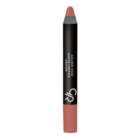 Golden Rose Matte Crayon Lipstick, matte lipstick in crayon, 18, 3.5 g