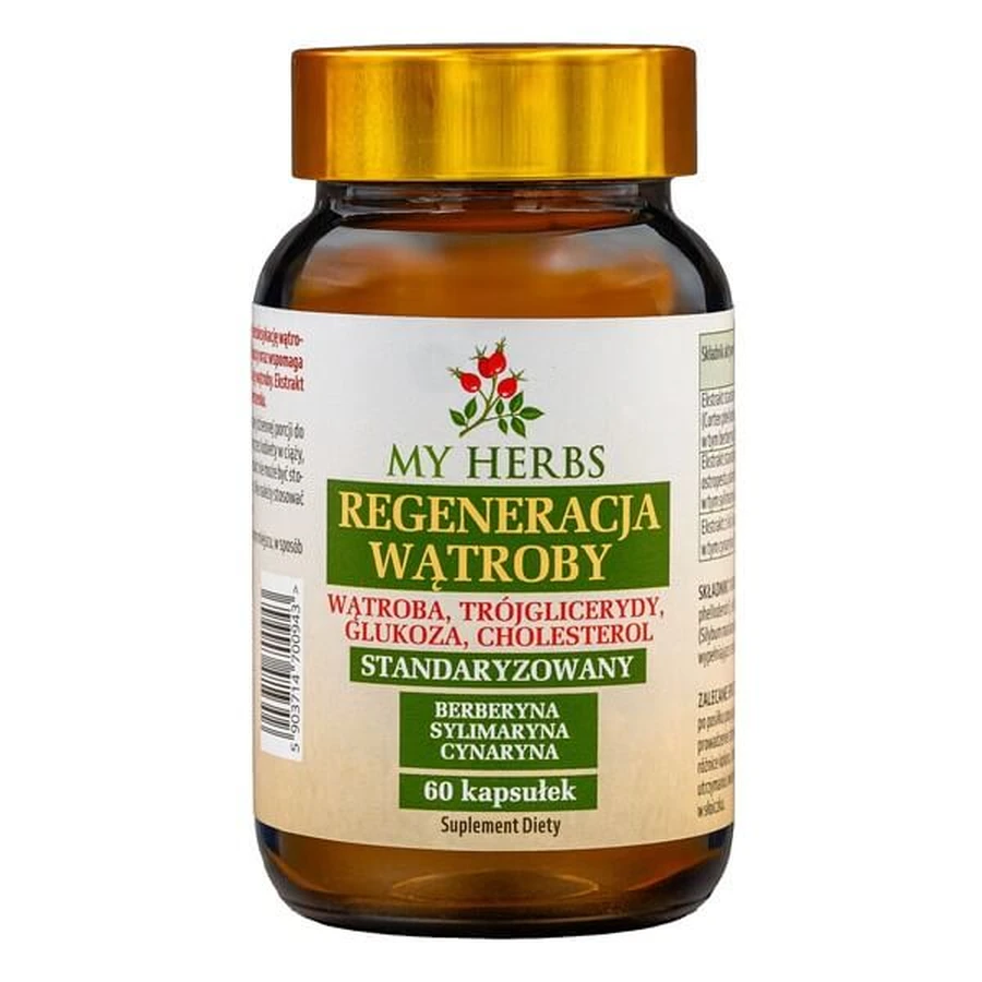 My Herbs Liver Regeneration, capsules, 60 pcs.
