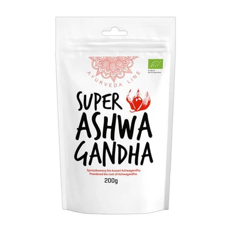 Diet-Food, Bio ashwagandha, powder, 200 g