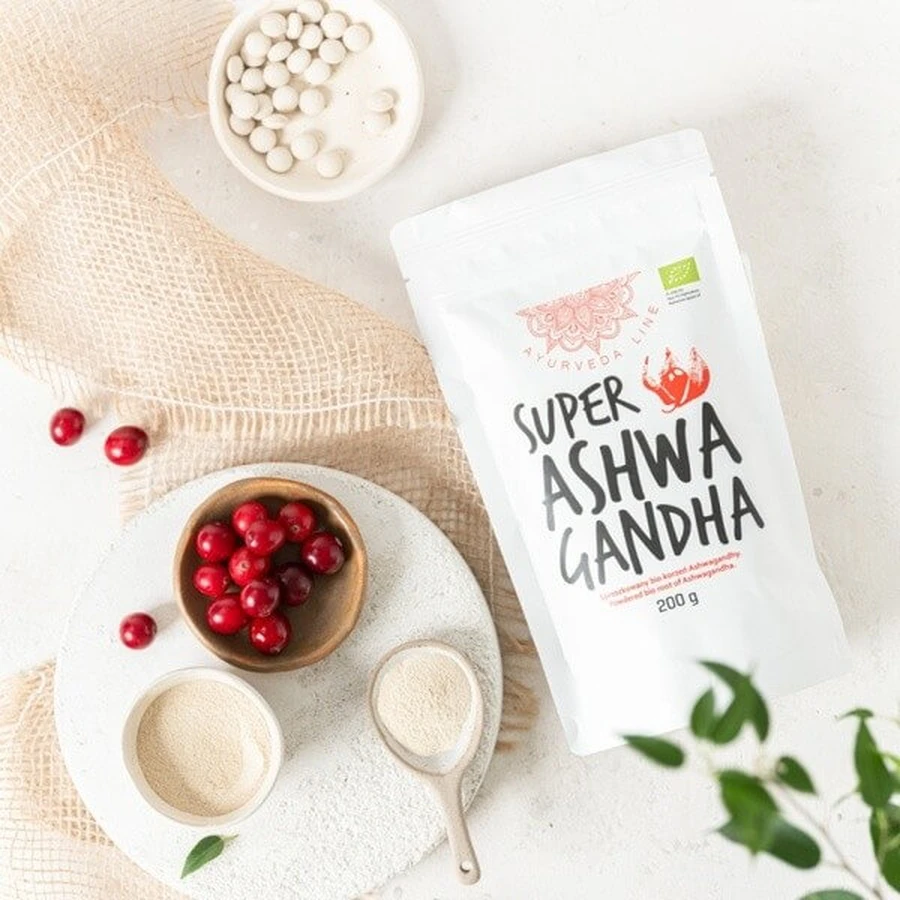 Diet-Food, Bio ashwagandha, powder, 200 g