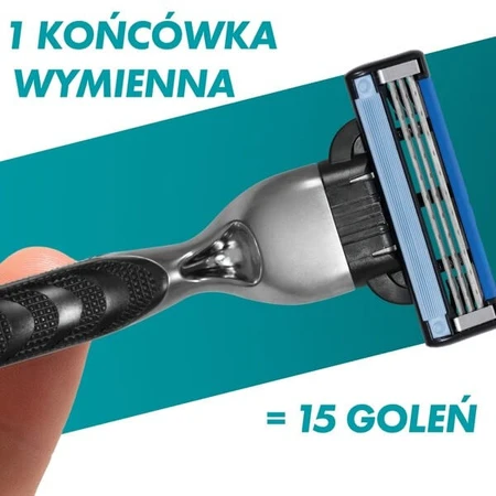 Gillette Set, Mach3 Rasiermesser + Series, reinigendes Rasiergel, 75 ml