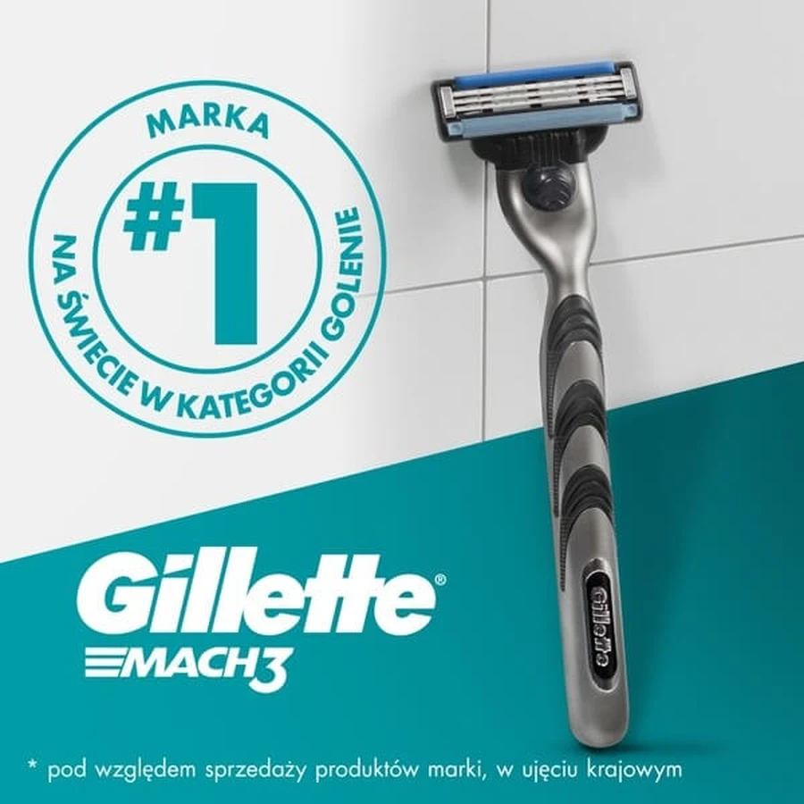 Gillette Set, Mach3 Rasiermesser + Series, reinigendes Rasiergel, 75 ml