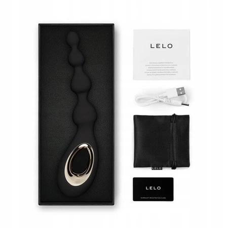 Lelo Soraya Beads Negro, masajeador anal, 1 ud.