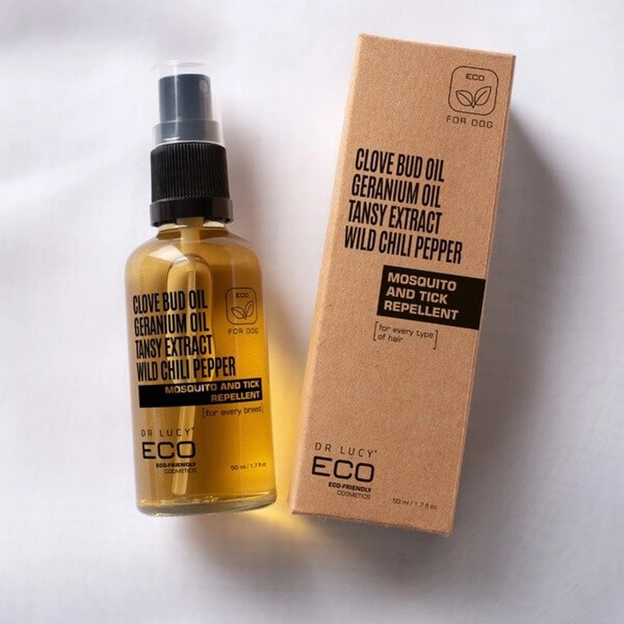 Dr. Lucy Eco, muggen- en tekenwerend middel, spray, 50 ml
