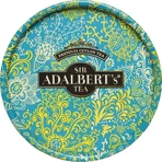 Adalbert's Tea Black Tea Pineapple & ; Cinnamon, thé noir de Ceylan avec des morceaux d'ananas et de cannelle (en vrac), 100 g