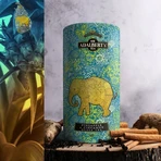 Adalbert's Tea Black Tea Pineapple & ; Cinnamon, thé noir de Ceylan avec des morceaux d'ananas et de cannelle (en vrac), 100 g