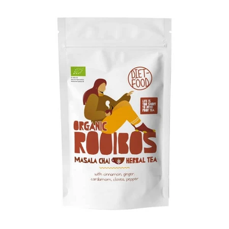 Dieetvoeding Bio Rooibos Masala Chai Thee, bladeren, 100 g