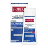 Bioblas, kruiden anti-roos shampoo en conditioner (2-in-1) met zink en menthol, 360 ml